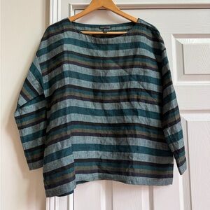 Eileen Fisher Linen Top